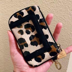 Betsey Johnson Card Case/Wallet - Leopard Print